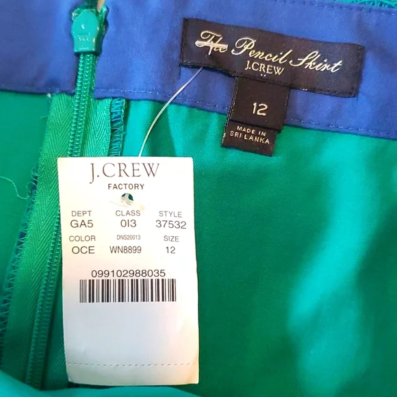 NWT J. Crew Factory pencil skirt [size: 12] - Picture 3 of 4
